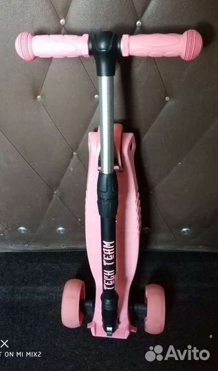 Самокат детский трехколесный бу