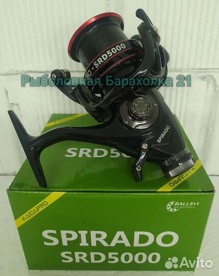 Катушка Kaida Spirado SRD 5000 с байтраннером