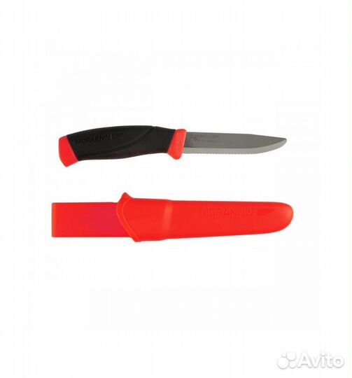 Нож Morakniv Companion F Rescue красный, нерж