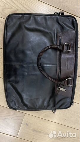 Мужской кожаный портфель
