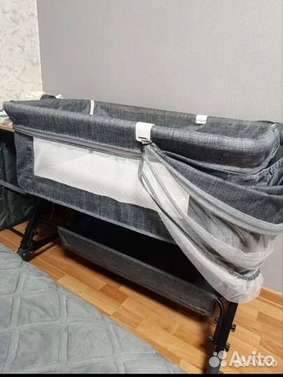 Люлька колыбель для новорожденных на колесиках