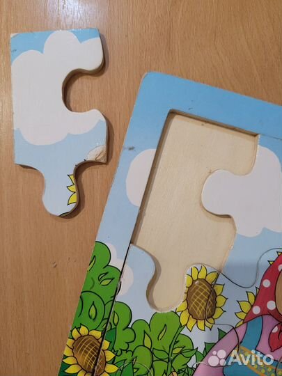 Пазлы деревянные