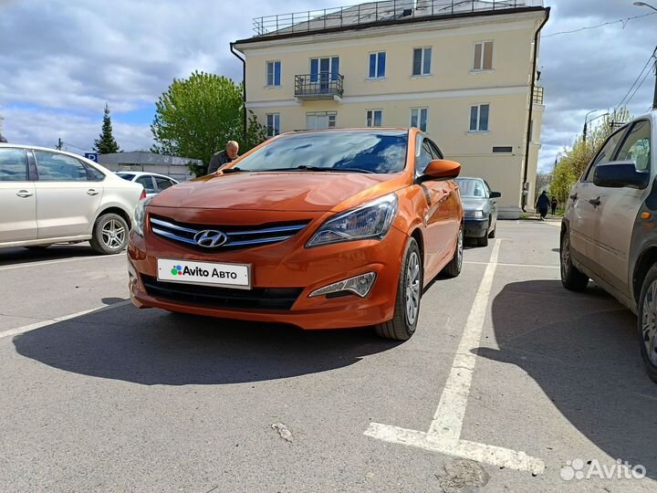 Hyundai Solaris 1.6 AT, 2015, 95 000 км