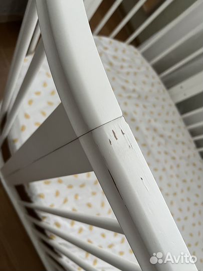 Кроватка детская круглая