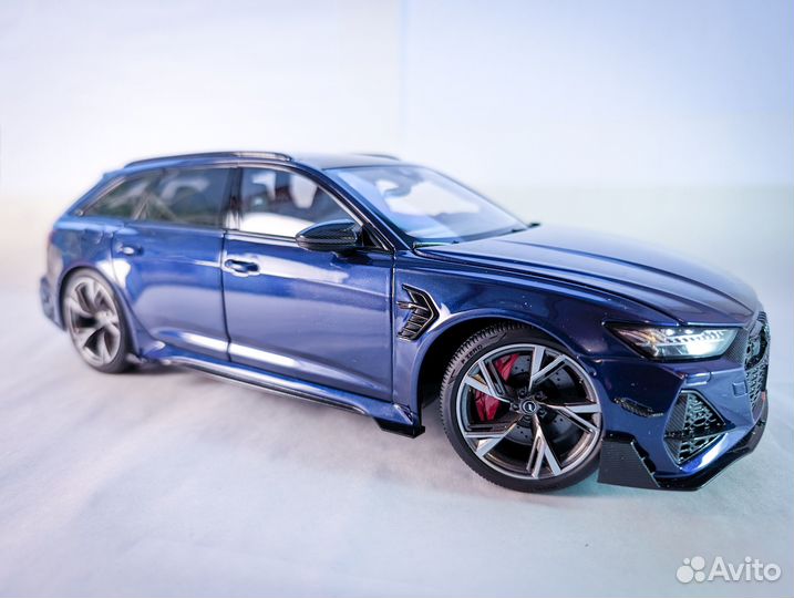 1:18 Audi RS6 ABT Deep Blue