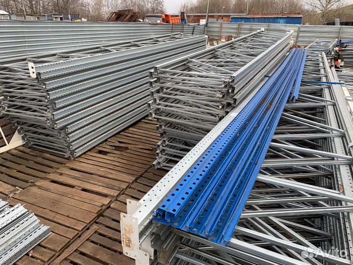 Стеллажи складские паллетные бу Полиметалл-М