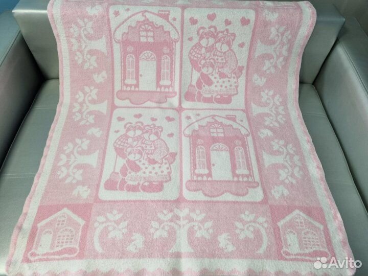 Одеяло байковое детское