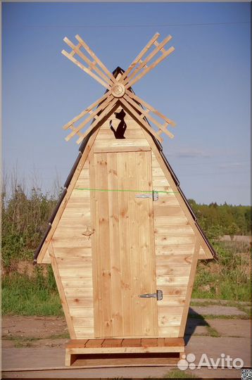 Дачный туалет с установкой HME557