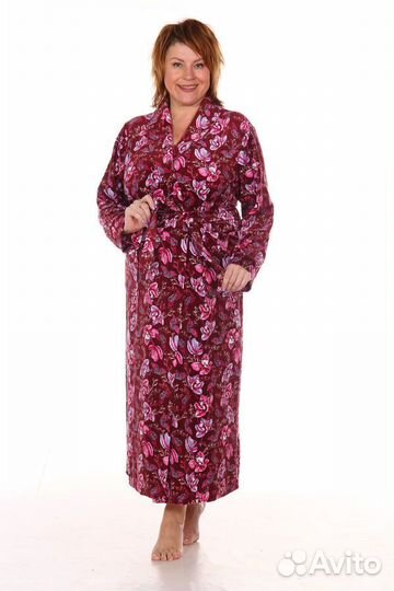 Велюровый халат на 48-50 р