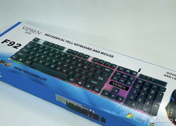 Игровая механическая клавиатура и мышь