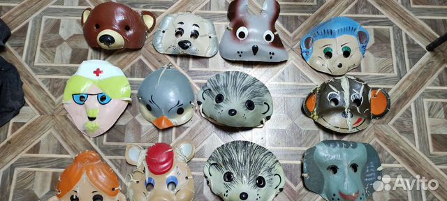 Новогодние маски СССР