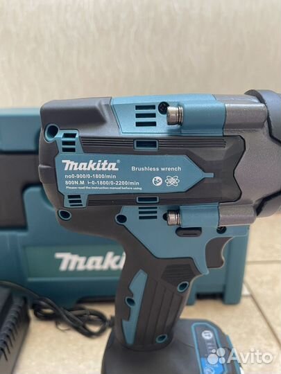 Гайковерт Makita бесщеточный 800Nm мощный