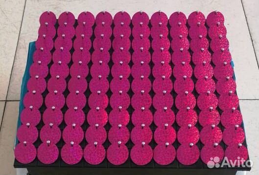 Панели с пайетками для внутреннего оформления