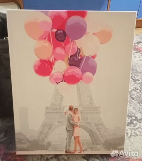 Готовая картина по номерам