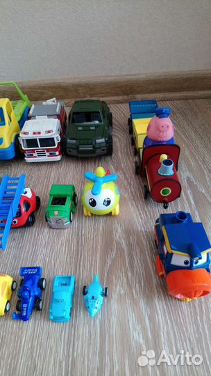 Игрушки машинки пакетом 35шт