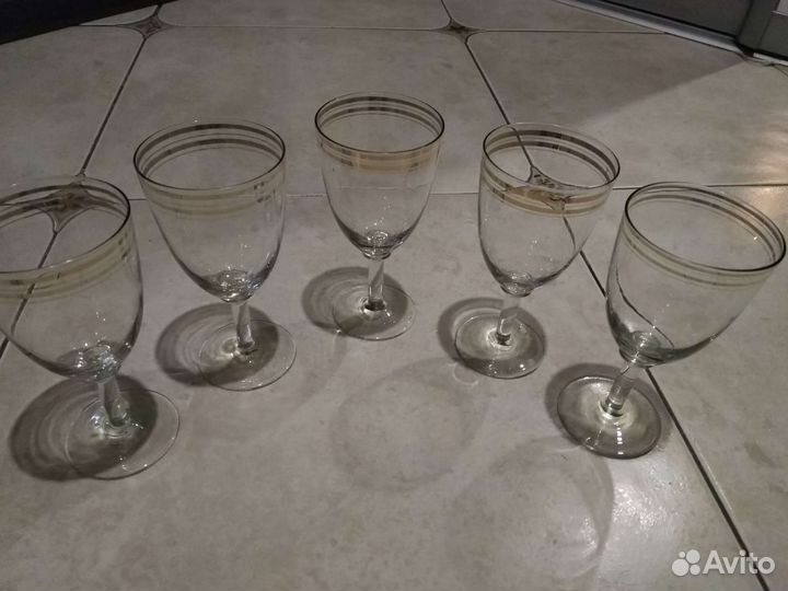 Фужеры,рюмки,стопки стекло СССР