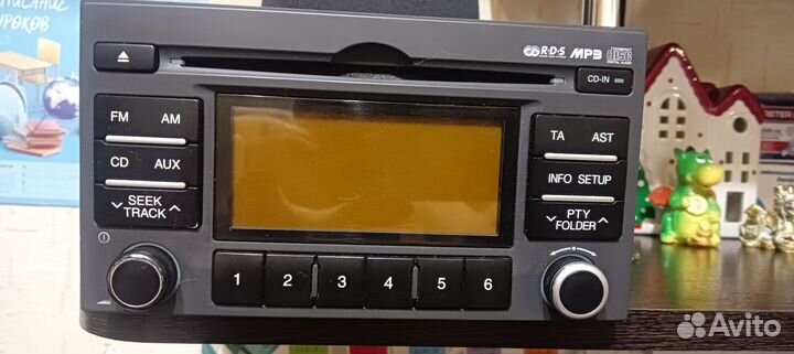 Магнитола 2 din штатная Kia Rio Jb