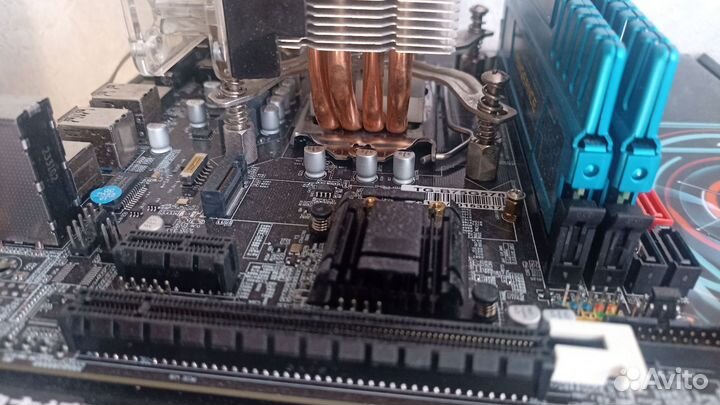 Материнская плата b75++DDR3 8gb