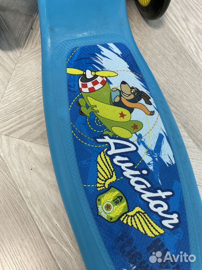 Самокат 3+ до 20кг складывается