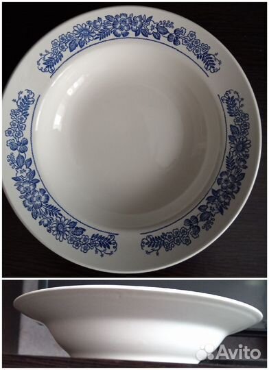 Тарелки. Фарфор. Винтаж
