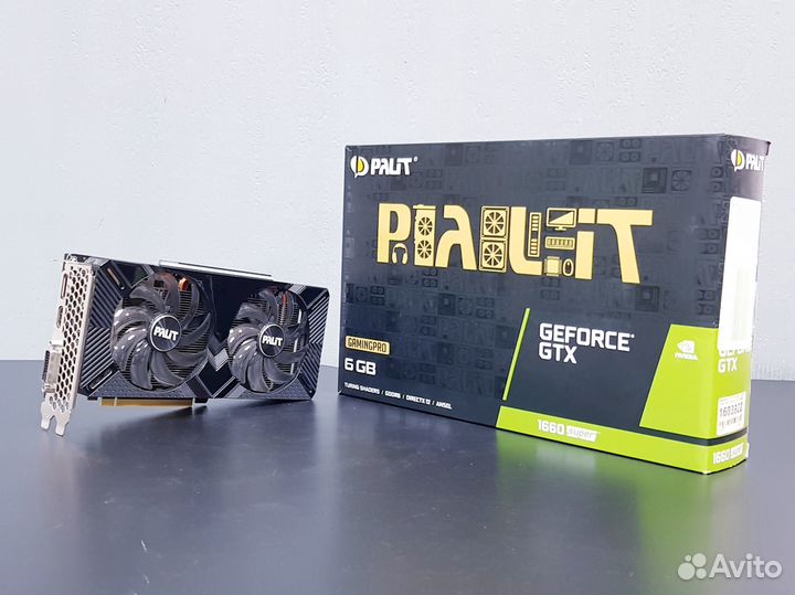 Видеокарта Palit GeForce GTX 1660 super Gaming Pro