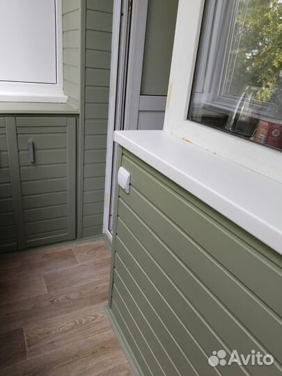 Остекление и отделка балконов под ключ