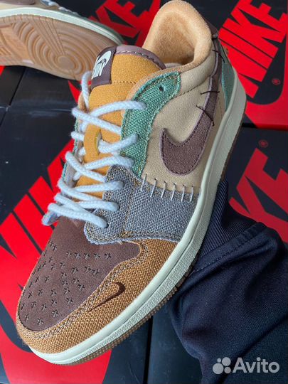 Кроссовки Nike air Jordan 1 x Voodoo luxe