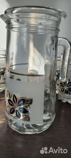 Набор кувшин и 6 стаканов