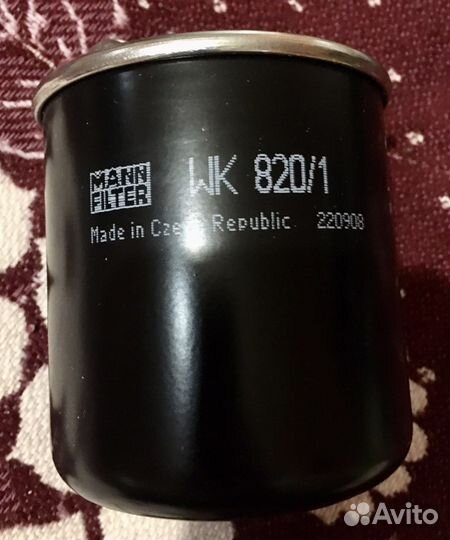 Фильтр топливный Mann Filter WK8201