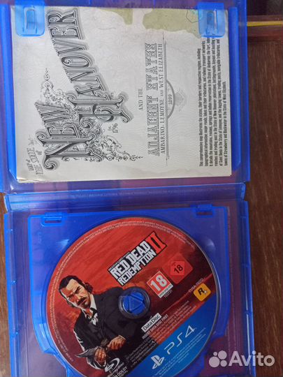 Red dead redemption 2 ps4 диск