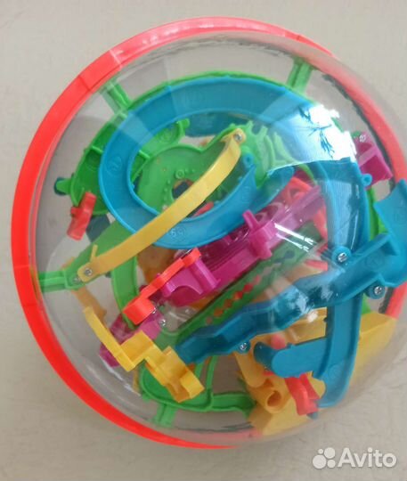 Головоломка 3D лабиринт, интеллектуальный шар