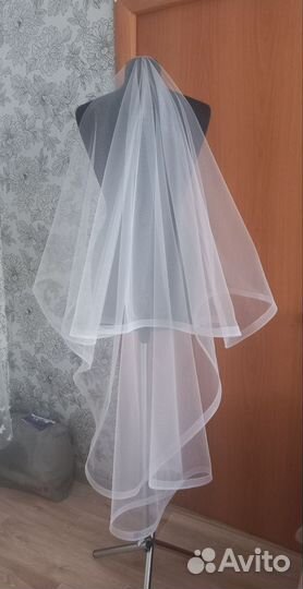 Фата свадебная новая