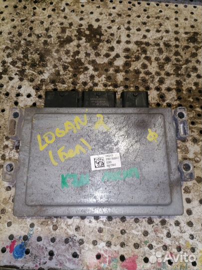 Блок управления двс Renault Logan 2