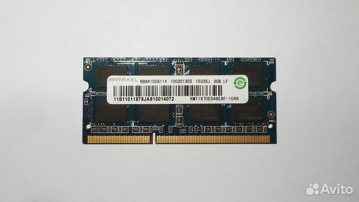Память для ноутов 2Гб DDR3, DDR2 SoDimm