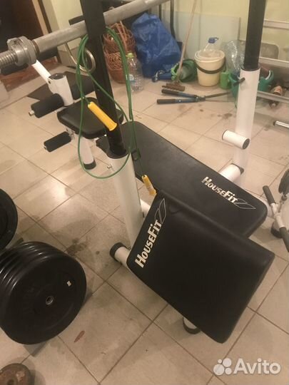 Скамья для штанги (универсальный силовой тренажёр)