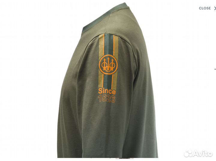 Новая футболка с длинным рукавом Beretta Victory C