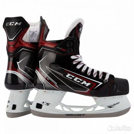 Коньки хоккейные CCM Jetspeed FT490 Jr (4D) (5D)