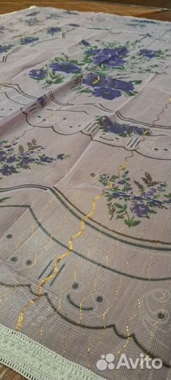 Тюль (скатерть) для кухни