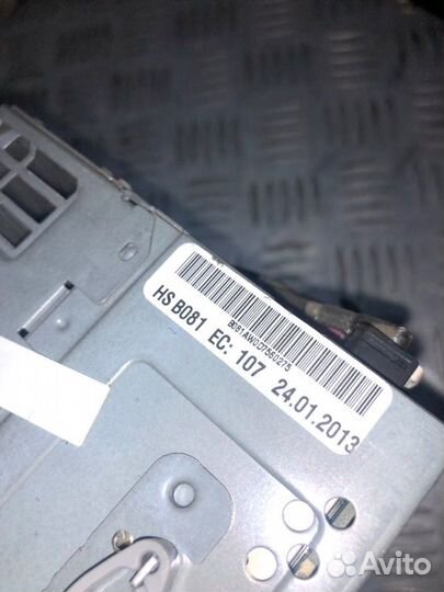 Магнитола Bmw 3-Series F30 N20B20A