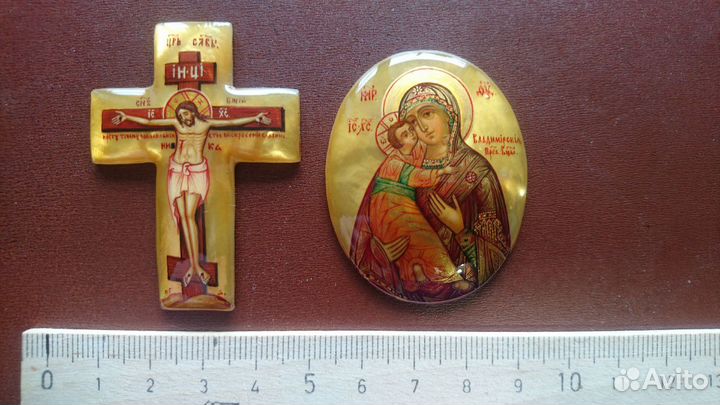 Перламутр, вставки из перламутра, иконки