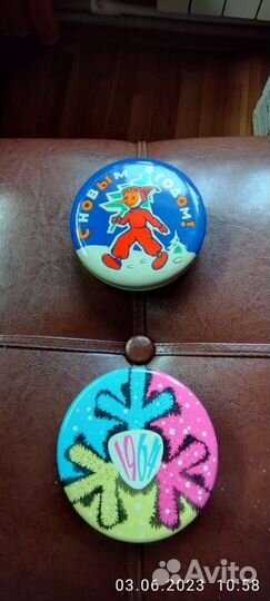 Жестяные коробки СССР