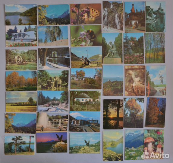 Календарики Города, Природа, здравницы и пр