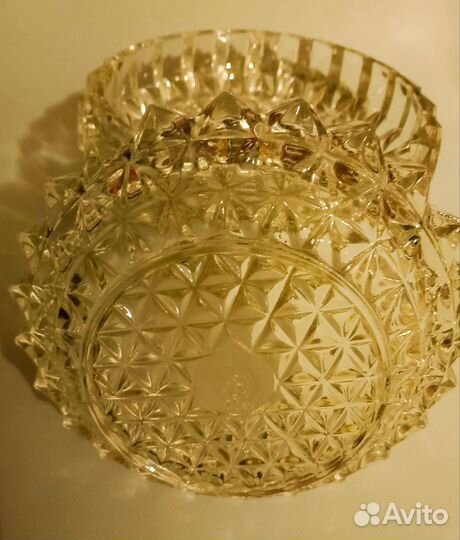 Салатник хрустальный