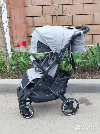 Коляска Baballo 2023 Новинка (Grey Black star)