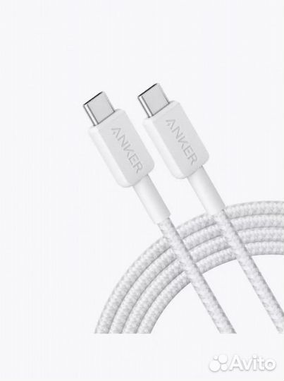 Кабель anker Power Line 322 USB-C to USB-C 1,8m A8