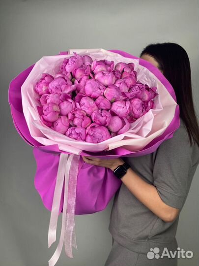 Пионы/Розы/ 9/15/21/51/101/ по соседству