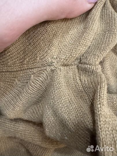 Massimo dutti водолазка шерсть кашемир нюанс xs