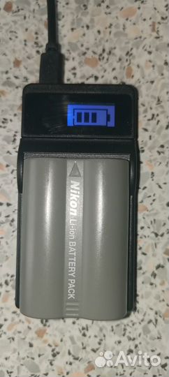 USB зарядное устройство Nikon EN-EL3e с ЖК экраном
