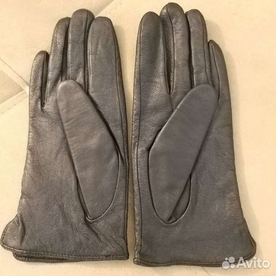 Перчатки кожа натуральная. Новые