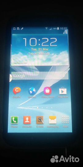 Samsung Galaxy note 2 в отличном состоянии